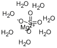 七水合硫酸镁,10034-99-8,结构式
