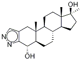 4α-Hydroxystanozolol Structure