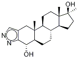 4α-Hydroxystanozolol 结构式