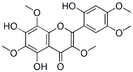 5,7,2'-trihydroxy-3,6,8,4',5'-pentamethoxyflavone Structure