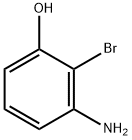 3-氨基-2-溴苯酚, 100367-36-0, 结构式
