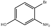 3-氨基-4-溴苯酚,100367-37-1,结构式