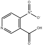 4-硝基吡啶-3-羧酸,100367-58-6,结构式