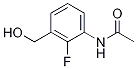 Acetamide,  N-[2-fluoro-3-(hydroxymethyl)phenyl]- Struktur