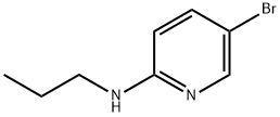 5-BROMO-2-PROPYLAMINOPYRIDINE Structure