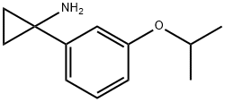 Cyclopropanamine, 1-[3-(1-methylethoxy)phenyl]-|