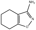 4,5,6,7-四氢苯并[D]异恶唑-3-胺, 1004-64-4, 结构式