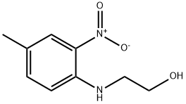 2-(4-Methyl-2-nitrophenylamino)ethanol Structure