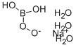 SODIUM PERBORATE TRIHYDRATE 结构式