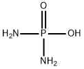 二氨基磷酸,10043-91-1,结构式