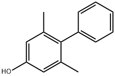 2,6-Dimethylbiphenyl-4-ol Structure