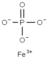 Ferric phosphate Struktur