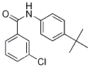 N-(4-tert-Butylphenyl)-3-chlorobenzaMide, 97% Struktur