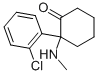 2-(2-CHLOROPHENYL)-2-(METHYLAMINO)CYCLOHEXAN-1-ONE Structure
