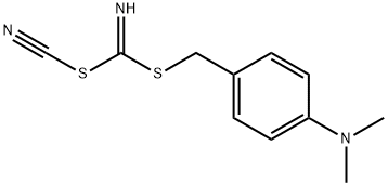 Methyl(4-dimethylaminophenyl)cyanocarbonimido-dithioate,100477-75-6,结构式