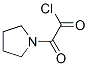 1-Pyrrolidineacetyl chloride, alpha-oxo- (9CI) Structure