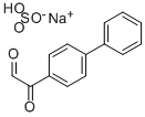 4-Biphenylglyoxal, monosodium bisulphite|