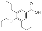 4-propoxy-3,5-dipropyl-benzoic acid Structure