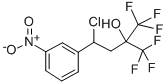 4-Chloro-1,1,1-trifluoro-4-(3-nitrophenyl)-2-(trifluoromethyl)-2-butan ol|