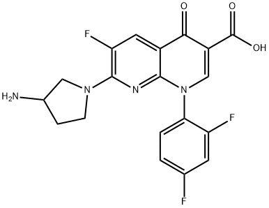 甲苯磺酸妥舒沙星, 100490-36-6, 结构式