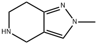 4,5,6,7-四氢-2-甲基-2H-吡唑并[4,3-C]吡啶,100501-59-5,结构式