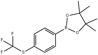 Trifluoromethylthio-4-(4,4,5,5-tetramethyl-[1,3,2]dioxaborolan-2-yl)-benzene
