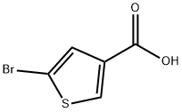 5-溴噻吩-3-羧酸, 100523-84-0, 结构式