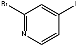 2-溴-4-碘吡啶,100523-96-4,结构式
