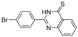 2-(4-溴苯基)喹唑啉-4-硫醇, 100527-50-2, 结构式