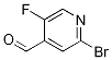 2-broMo-5-fluoroisonicotinaldehyde Structure