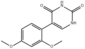 5-(2,4-DIMETHOXY-PHENYL)-1H-PYRIMIDINE-2,4-DIONE Structure