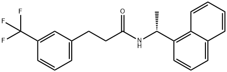 N-((R)-1-(나프탈렌-1-일)에틸)-3-(3-(트리플루오로메틸)페닐)프로판아미드