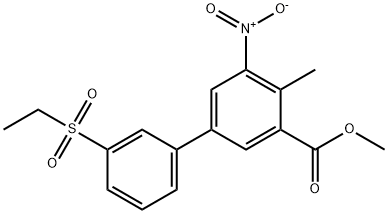 메틸3'-(에틸술포닐)-4-메틸-5-니트로비페닐-3-카르복실레이트