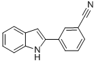 BENZONITRILE, 3-(1H-INDOL-2-YL)-,100562-44-5,结构式