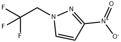 3-Nitro-1-(2,2,2-trifluoroethyl)-1H-pyrazole Structure