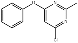 4-chloro-2-methyl-6-phenoxypyrimidine Structure