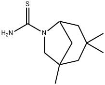 6-Azabicyclo[3.2.1]octane-6-carbothioamide,  1,3,3-trimethyl- Structure