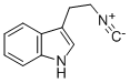 3-(2-isocyanoethyl)-1H-indole Structure