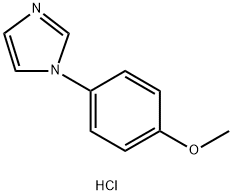 1-(4-METHOXYPHENYL)-1H-IMIDAZOLIUM CHLORIDE,10058-11-4,结构式