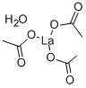 酢酸ランタン水和物 化学構造式