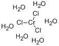 塩化クロム(III)六水和物 化学構造式