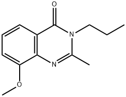 4(3H)-Quinazolinone,  8-methoxy-2-methyl-3-propyl-|