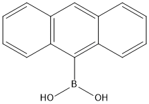 9-Anthraceneboronic acid Structure