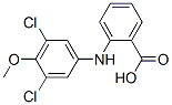 Benzoic  acid,  2-[(3,5-dichloro-4-methoxyphenyl)amino]- Struktur