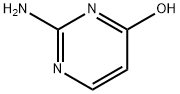 2-氨基-4-羟基嘧啶, 100643-25-2, 结构式