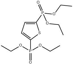 2,5-BIS(DIETHOXYPHOSPHORYL)THIOPHENE Structure