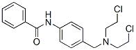 4'-[[Bis(2-chloroethyl)amino]methyl]benzanilide 结构式