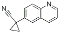 1-(quinolin-6-yl)cyclopropanecarbonitrile Structure