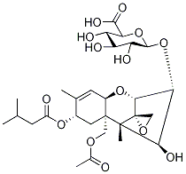 HT-2 毒素 3-葡糖苷酸,100690-35-5,结构式