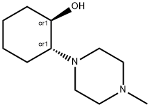 TRANS-2-(4-METHYLPIPERAZIN-1-YL)CYCLOHEXANOL,100696-05-7,结构式